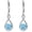 03-March, variant on August Birthstone Earrings for Women with Opal, 925 Sterling Silver Opal Dangle Earrings Jewelry for Women