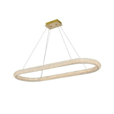 

51 in. Bowen Adjustable LED Chandelier Satin Gold