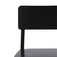 thumbnail image 3 of Pemberly Row 2-Piece Minimalist Solid Wood Counter Stool - Set of 2 - Black, 3 of 15