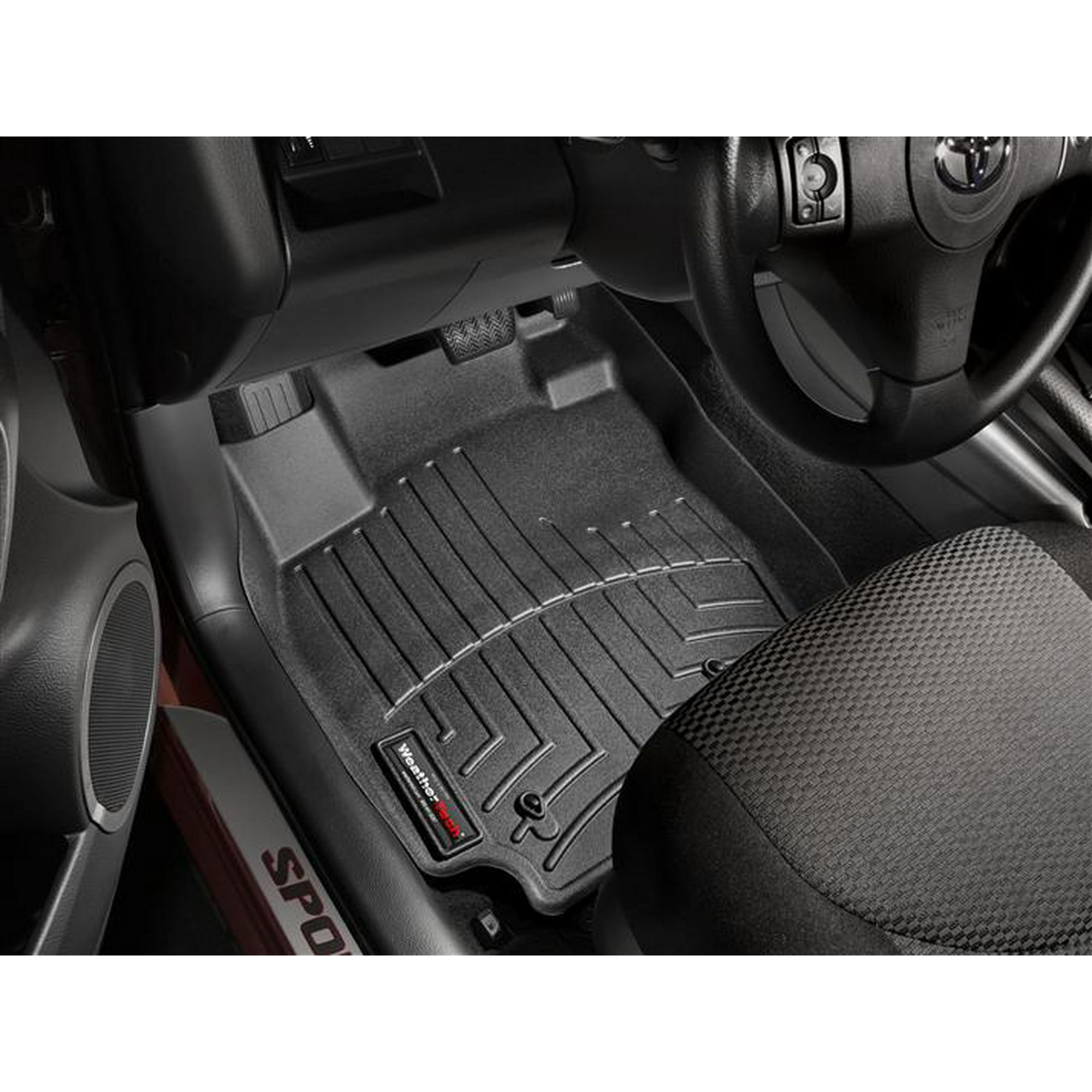 WeatherTech FloorLiner For Land Rover Range Rover Evoque - Laser-Measured, All-Weather Protection, Black
