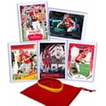 thumbnail image 1 of Cartas de fútbol Panini Bowman Topps Travis Kelce, paquete de 5, 1 of 5