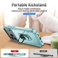 thumbnail image 4 of ELEHOLD Case for iPhone 17 Pro Max, Magnetic Car Mount Compatible Shockproof Military Grade Case with Kickstand and Screen Protector,F, 4 of 9