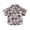 Coffee, variant on Coerni Boys Hawaiian Shirt Short Sleeve Button Down Kids Cotton Lapel Neck Summer Beach Tees Casual Top Toddler Baby Clothing