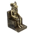 thumbnail image 1 of Estatua de Dios egipcio estatua de oveja egipcia de textura clara solemne sagrada para el hogar para la oficina, 1 of 8