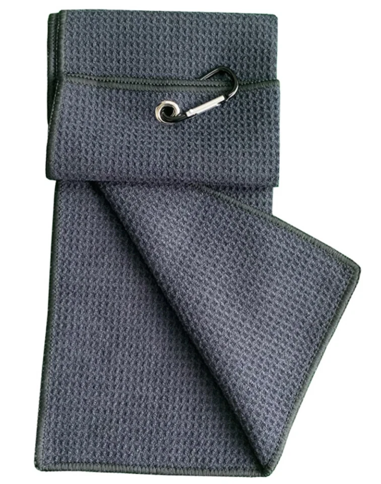 CIRCLE- Golf Towel With Hook