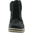 thumbnail image 2 of Cliffs by White Mountain Womens Kelsie Faux Leather Sweater Winter Boots, 2 of 3
