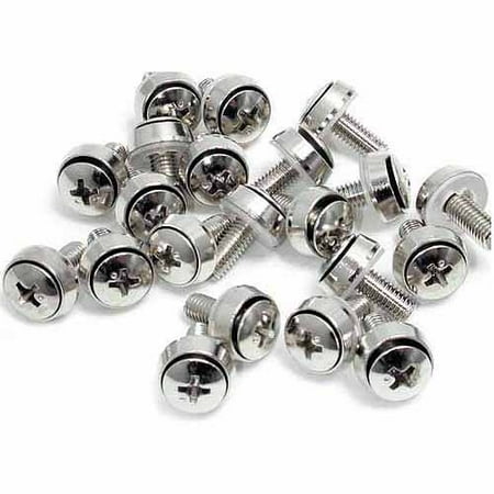 StarTech.com M5 Mounting Screws for Server Rack Cabinet, 50pk