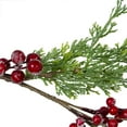 thumbnail image 5 of Northlight Real Touch™️ Iced Berries and Pine Artificial Christmas Garland  - 5' x 10" - Unlit, 5 of 8