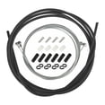 thumbnail image 1 of Almencla Premium 2 in 1 Universal Bike Brake Cable Shifter Cables with Housing Replacement Control Line Set for Mountain Road Bike Repair Accessories Brake Black, 1 of 8