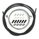 thumbnail image 1 of Juego de fundas para cables de bicicleta MTB, freno, cambio, desviador, cables, manguera, casquillos con gancho en S Freno negro, 1 of 9