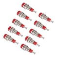 thumbnail image 4 of Banana Jack Socket,J.40006 10pcs/set 2mm Nickel Banana Female Jack Socket Panel Mount Binding Post Streamlined Design, 4 of 14