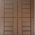thumbnail image 5 of Olurrisa Interlocking Deck Tiles, 44 Pack Patio Deck Tiles, 12"x12" Waterproof Outdoor Flooring All Weather Use, Patio Floor Decking for Porch Poolside Balcony Backyard, 5 of 8