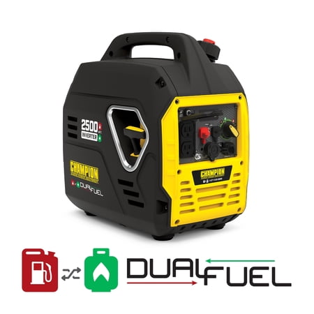 UPC: 0817198023960 | Champion Power Equipment 2500-Watt Ultralight Portable Dual Fuel Inverter Generator