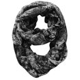 thumbnail image 3 of Peach Couture Beautiful Graphic Sunflower Paisley Print Infinity Loop Scarf, 3 of 10