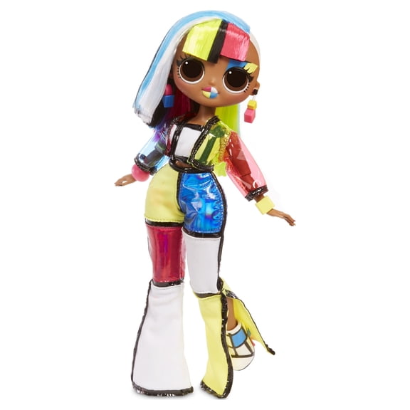 L.O.L. Surprise! O.M.G. Lights Angles Fashion Doll with 15 Surprises