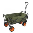 thumbnail image 3 of Carro de Camping Carro de Camping Plegable portátil Carro de Gran Capacidad con Soporte de Carga Fuerte con Rueda Universal Verde, 3 of 14