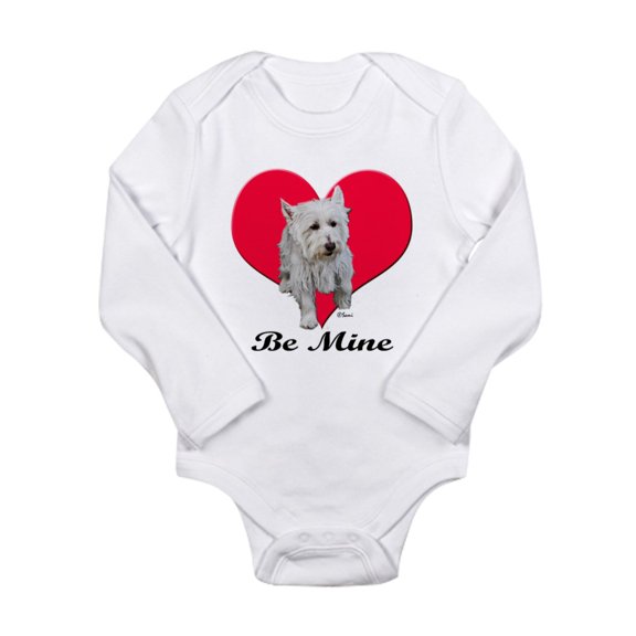 CafePress - Max The Westie - Long Sleeve Infant Bodysuit