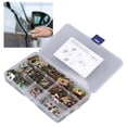 thumbnail image 4 of U Nut Clips Kit, 110Pcs 65 Manganese Steel 304 Stainless Steel U Clips Rust Resistance NO. 6 8 10 12 Stable Strong With Storage Box For Automobiles, 4 of 8