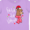 thumbnail image 4 of Inktastic Christmas Llama Boys or Girls Toddler T-Shirt, 4 of 5