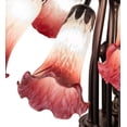 thumbnail image 3 of Meyda Tiffany 130935 Pink/White Tiffany Pond Lily 12 Light 24" Wide Chandelier -, 3 of 7