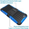 thumbnail image 3 of Funda para iPod Touch 7, funda para Touch 6, funda para Touch 5, funda protectora resistente de doble capa, funda protectora híbrida a prueba de golpes con soporte para Apple iPod Touch 5 6 7, 3 of 5