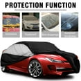 thumbnail image 6 of Elegant Choise For Ford Mustang XXL Full Car Cover Rain Dust Sun UV All Weather Protection, 16.7*6.6*4.9ft, 6 of 10