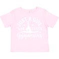 thumbnail image 3 of Inktastic Just a Girl Who Loves Gymnastics Girls Toddler T-Shirt, 3 of 5
