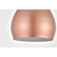thumbnail image 4 of Indoor Home Decorative Nora 3 Light Honey Gold Pendant - Aluminum, 4 of 7