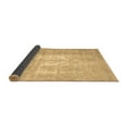 thumbnail image 2 of Ahgly Company Indoor Square Abstract Brown Contemporary Area Rugs, 8' Square, 2 of 4