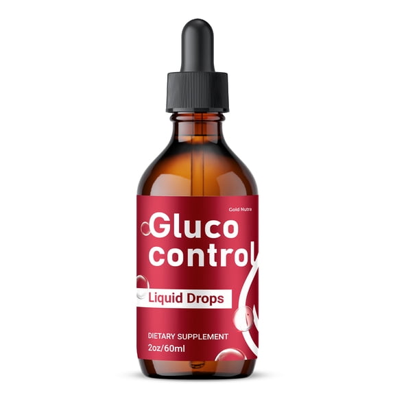 (1 Pack) GlucoControl Supplement Drops, All Natural Glycogen Supplement, Gluco Control Liquid Formula, Maximum Strength