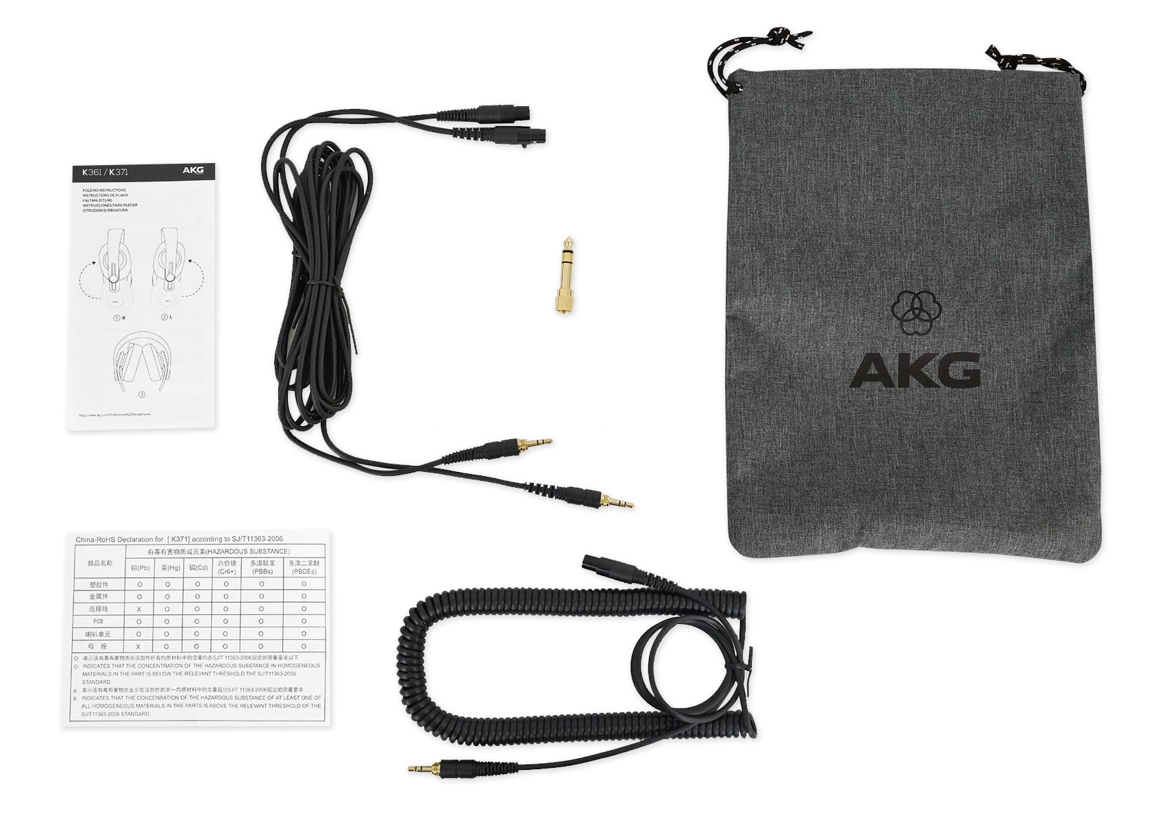 AKG K371 First-class Closed-back Headphones