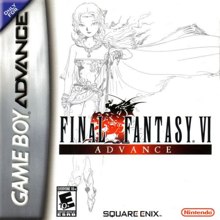 GBA用ソフト、ファイナルファンタジーシリーズ6作品（北米版）
