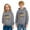 Grey, variant on Happy 100th Days of School Hoodies for Boys Girls Long Sleeve Lined Hooded Sweatshirts Cute Tops,Size 2-14 Years Black 120