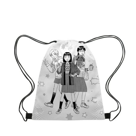 

BINGTIESHA Anime Skip to Loafer 3D Print Handbags Cloth Canvas rawstring bagbackpack Women/Men Leisure backpack