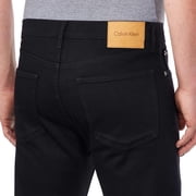 Calvin Klein Men's Slim Straight Jean (Classic Black, 40W x 34L)