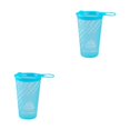 thumbnail image 1 of maskred Collapsible Water Bottle Running Easy To Store Easy To Clean Water Bottles Blue 200ml 2Set, 1 of 6