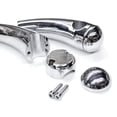 thumbnail image 1 of Krator Custom Chrome Motorcycle 1" Handlebar 4.5" Risers Compatible with Suzuki Savage LS 650, 1 of 4
