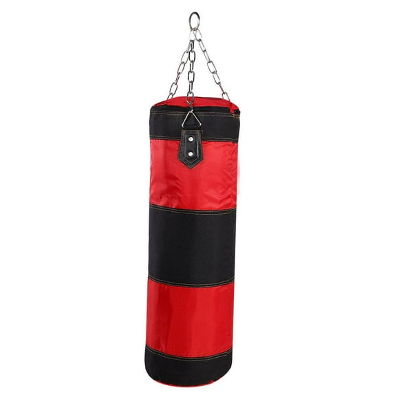 Peahefy Empty Punch Bag,Sandbag,Empty Training Boxing Hook Kick Sandbag Fight Karate Punch Punching Sand Bag Sandbag