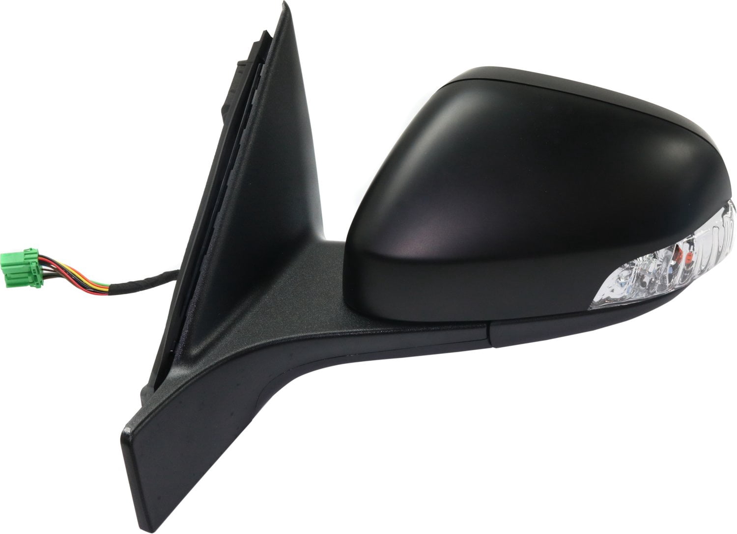 Mirror Compatible With 2008-2010 Volvo V70 2007-2011 S80 Left Driver Side Heated In-housing Signal Light Paintable Kool-Vue