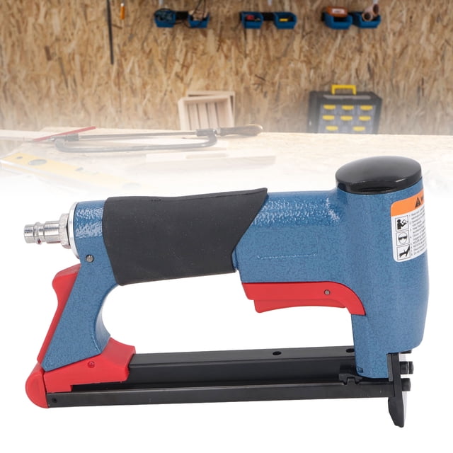 Air Staple , 140 Nails Capacity Anti Slip Handle Pneumatic Staple for Woodworking Construction Site