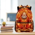 thumbnail image 5 of Lightweight Backpack Chinese God of Wealth School Bag Travel Laptop Daypack for Men Women Casual Rucksack, 5 of 6