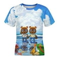 thumbnail image 4 of Animal Crossing Kid's T-Shirt Short Sleeve T-Shirt Tops Summer Tee Shirt for Boys Girls 150CM, 4 of 8