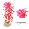 thumbnail image 3 of Unique Bargains 10 Pcs Aquarium Plants Decorations Artificial Aquatic Plant Red, 3 of 7