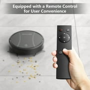 Prettycare C2 2 in 1 Robot Vacuum and Mop Combo Cleaner, Black