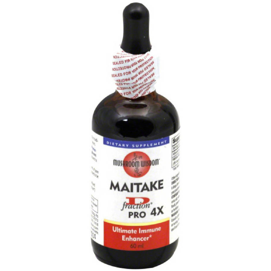 Mushroom Wisdom Maitake DFraction Pro 4X, 2 OZ