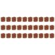 thumbnail image 1 of Anillo de gravedad de cerámica para plantas acuáticas, 30 unidades, para pecera (rojo oscuro), 1 of 7