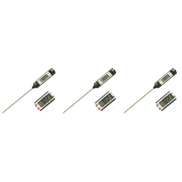 Termómetro de cocina Toystoory de acero inoxidable Sonda Medidor de temperatura de carne