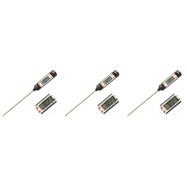Termómetro de cocina Toystoory de acero inoxidable Sonda Medidor de temperatura de carne