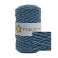 thumbnail image 4 of Cuerda de Algodón 2mm Makrama 500gr Azul Grisáceo, 4 of 5