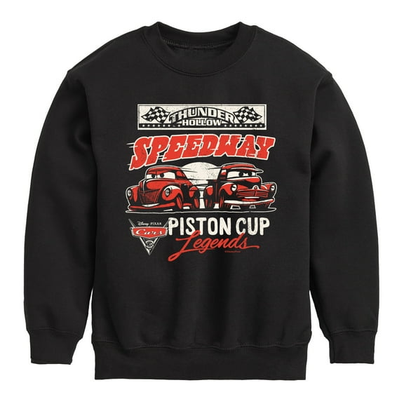 Disney's Cars - Thunder Hollow Piston Cup - Toddler And Youth Crewneck Fleece Sweatshirt